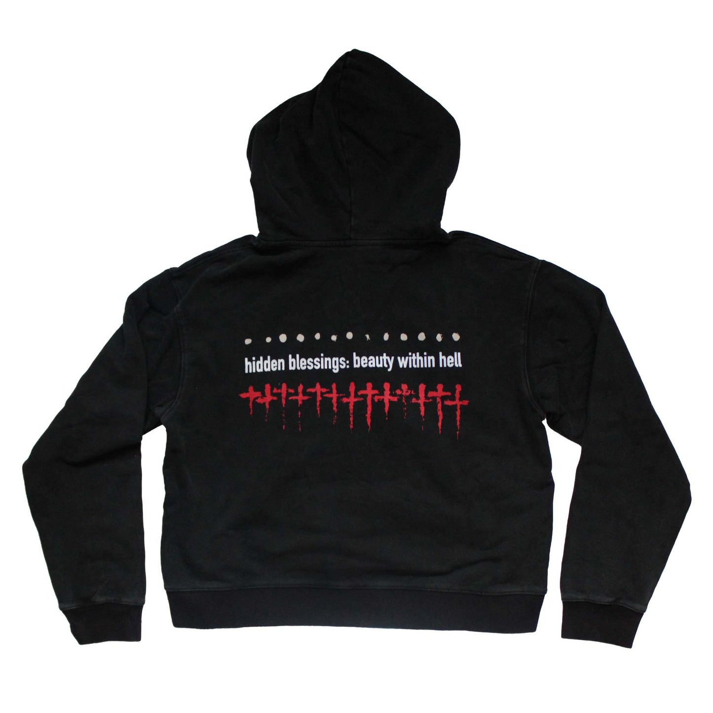 Beauty Within Hell Zip Up Hoodie