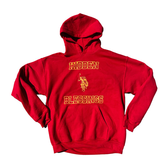 Watch Your Back Red Hoodie