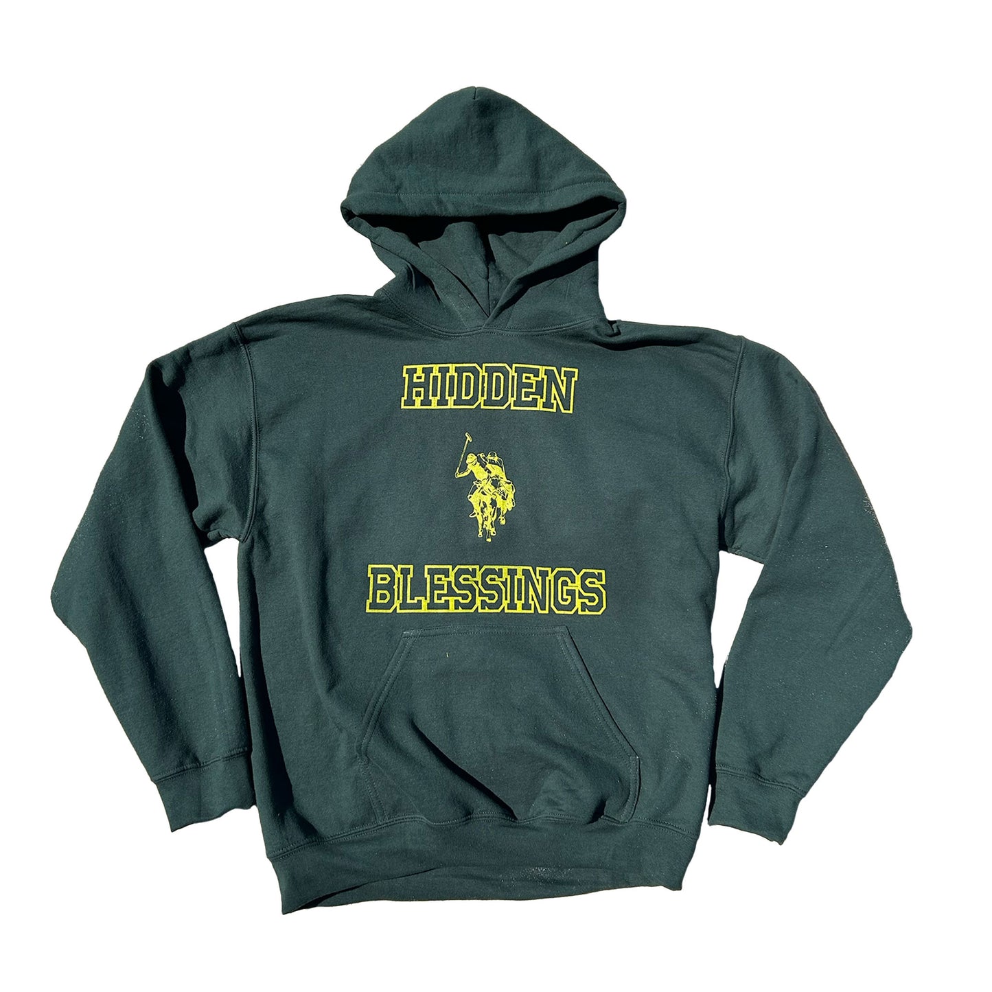 Watch Your Back Green Hoodie